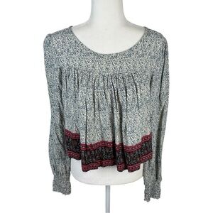 Arizona Jean Company Long Sleeve Top Size M NWT